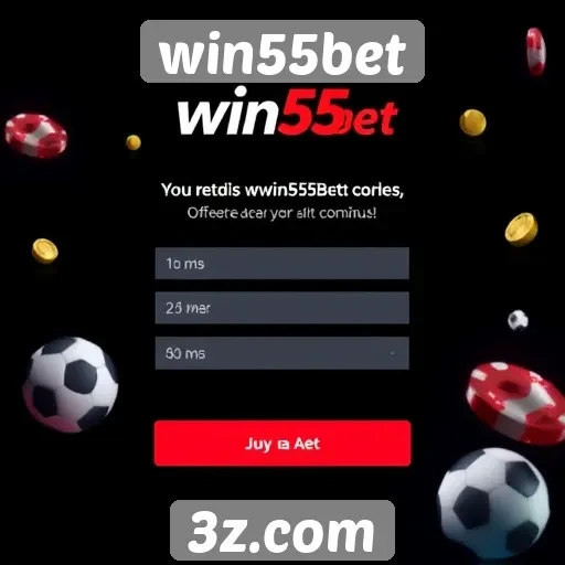 Como criar uma conta no win55bet