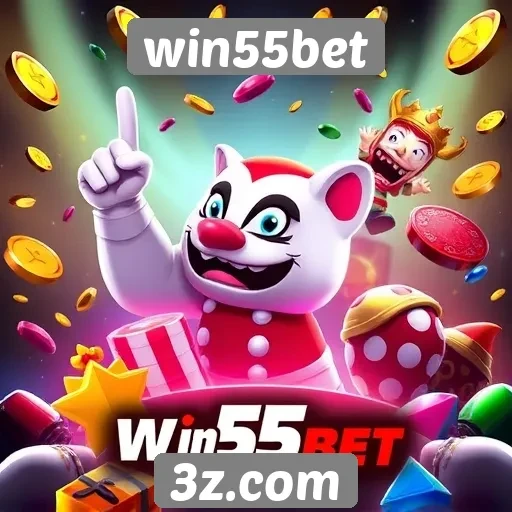 Variedade de jogos disponíveis no win55bet